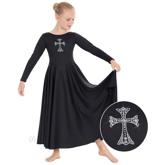 Eurotard Girls Royal Cross Praise Dress