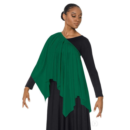 Eurotard Womens Handkerchief Hem 3-in-1 Overlay