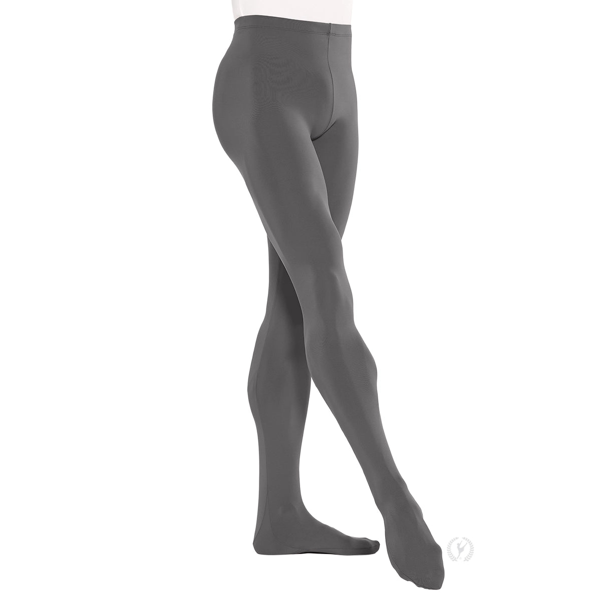Eurotard 33940c Boys Performance Microfiber Convertible Tights - Grey