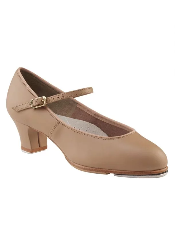 Capezio Jr Footlight Adult Tap Shoe 561 - Caramel