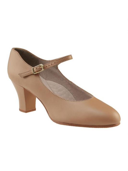 Capezio Student Footlight Adult Character Shoe 650 - Caramel