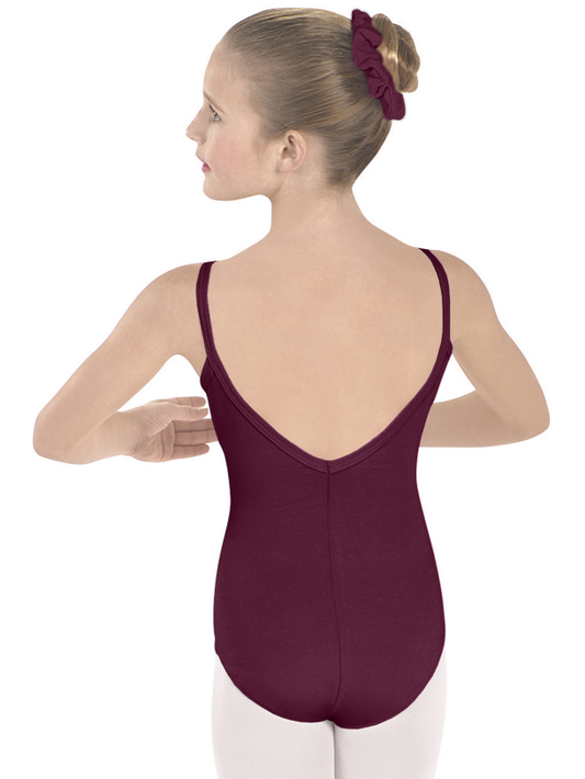Eurotard Girls Camisole Leotard With Cotton Lycra