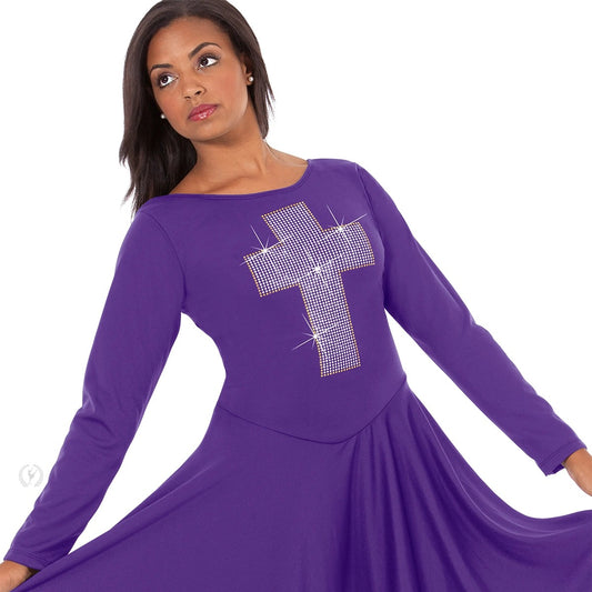 Eurotard Womens Cross of Light Praise Dress
