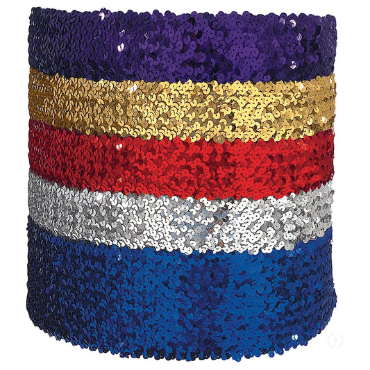 Eurotard 4" Wide Elastic Sequin Belt