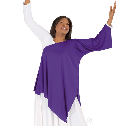 Eurotard Womens Asymmetrical Angel Tunic