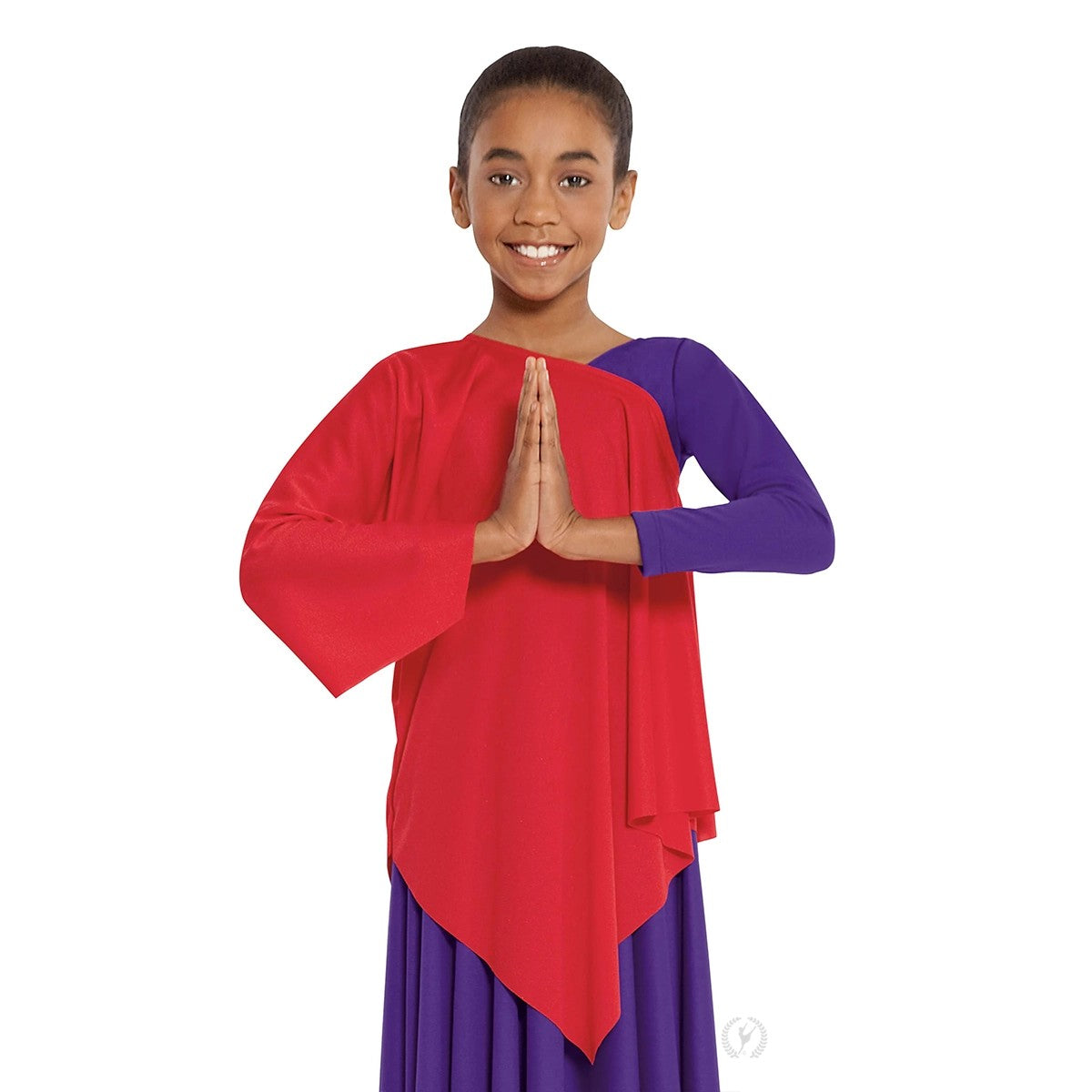 Eurotard Girls Asymmetrical Angel Tunic