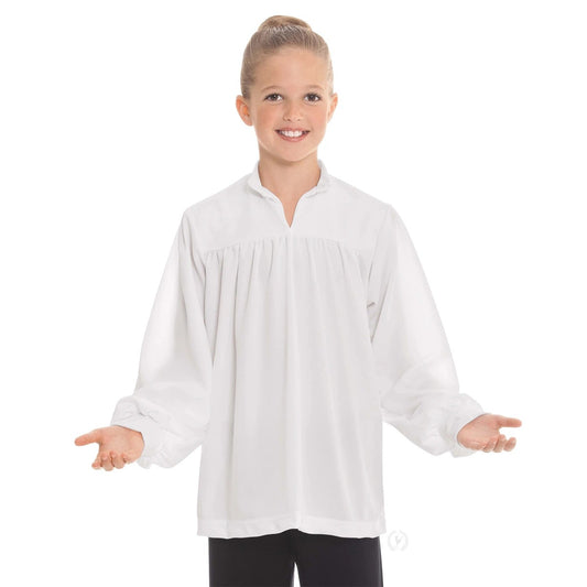 Eurotard Youth Unisex Humble Servant Polyester Open Collar Loose Fit Praise Top