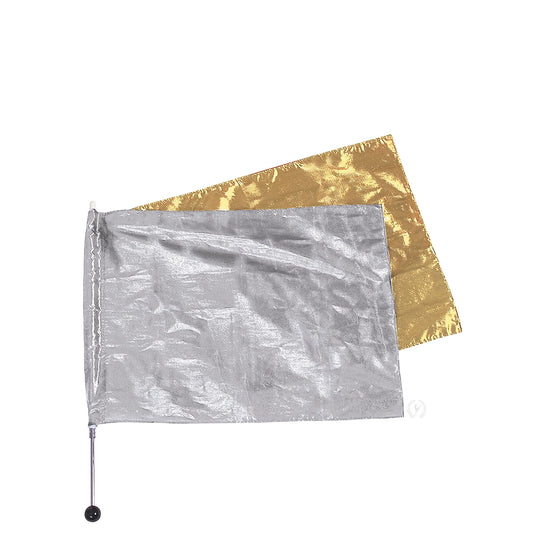 Eurotard Solid Color Metallic Dance Flag