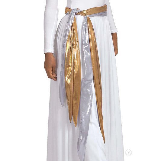 Eurotard Unisex Solid Metallic Praise Dance Sash