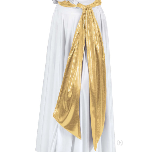 Eurotard Unisex Extra Long Metallic Dance Sash