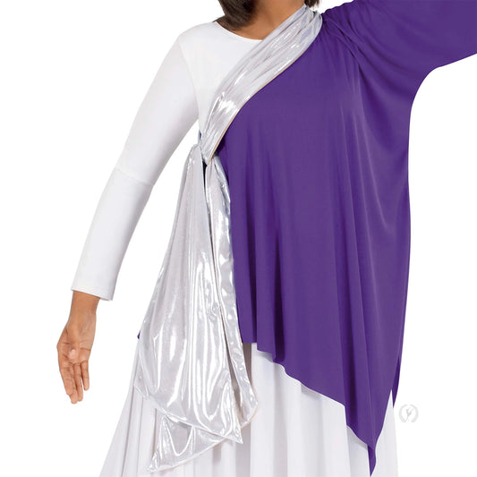 Eurotard Unisex Extra Long Metallic Dance Sash