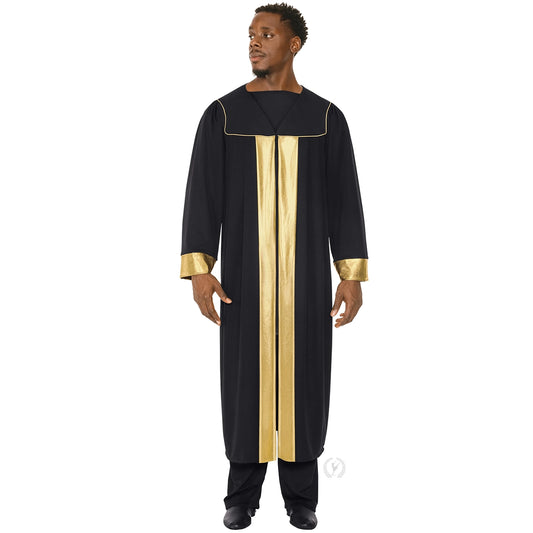 Eurotard Unisex Voice of Triumph Robe - Black/Gold