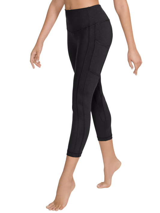 Eurotard Adult 7/8 Performance Tactel® Pocket Leggings