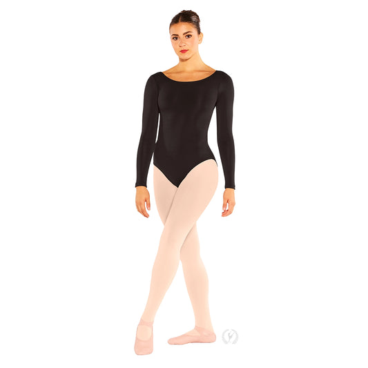 Eurotard Womens Microfiber Long Sleeve Leotard