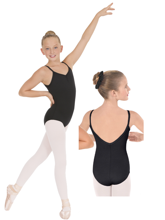 Eurotard Girls Pinch Front Camisole Leotard
