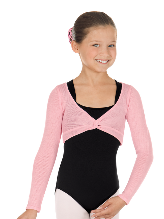 Eurotard Child Twist Front Crop Sweater