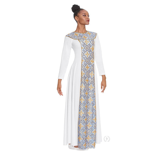 Eurotard Womens Tabernacle Long Sleeve Praise Dress