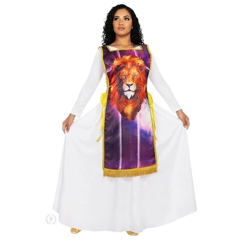 Eurotard Unisex Lion of Judah Double Satin Ephod