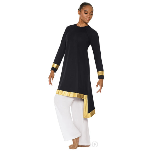 Eurotard Womens High Favor Angled Hem Tunic