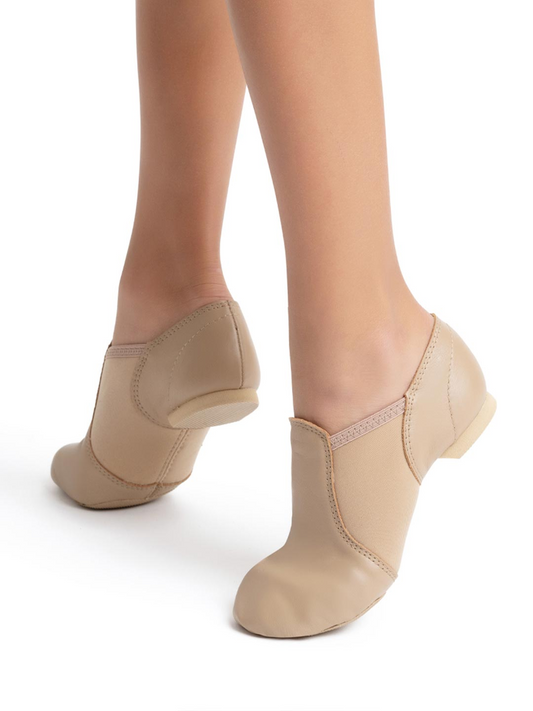 Capezio E-Series Adult Jazz Slip On EJ2 - Caramel