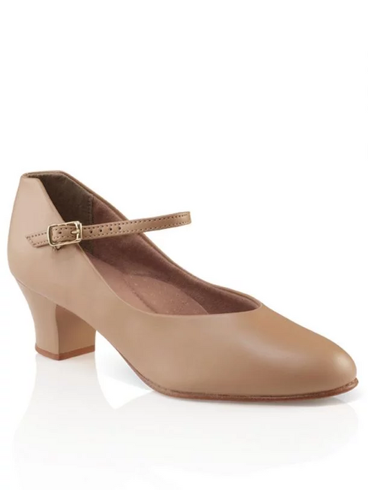 Capezio Jr Footlight Adult Character Shoe 550 - Caramel