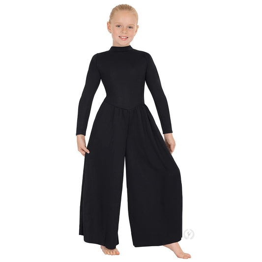 Eurotard Girls Simplicity High Neck Praise Jumpsuit