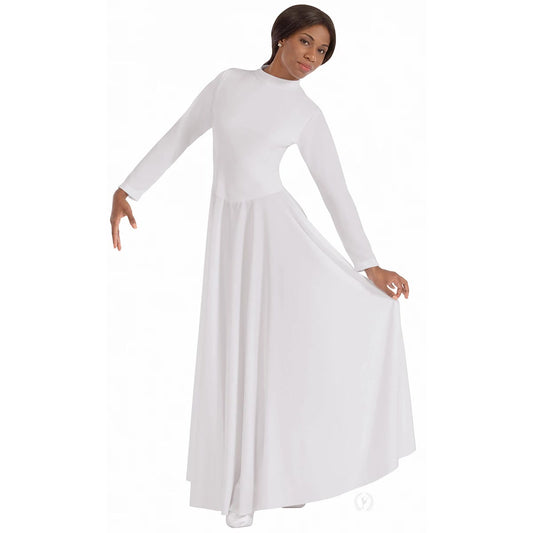 Eurotard Womens Simplicity Front Lined High Neck Praise Dress