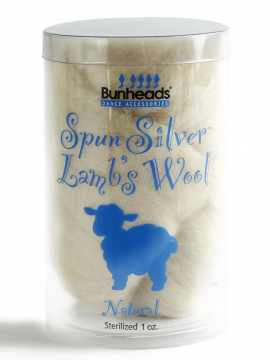 Bunheads® Spun Silver™ Lamb's Wool