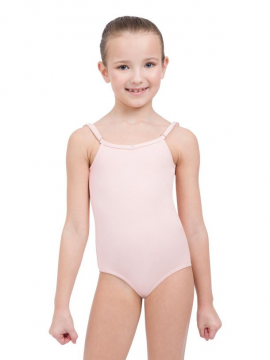 Capezio Child Adjustable Strap Nylon Leotard