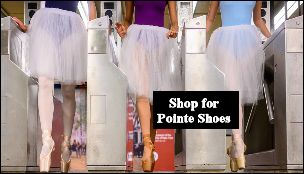 Click here to Shop for Pointe Shoes!